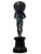 Early 21st Century Monumental Atlas Bronze Bowl Sculpture – 95” Tall For Sale - Image 5 of 5