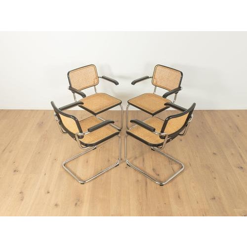 S64 Cantilever Chairs by Marcel Breuer for Thonet, Set of 4 For Sale - Image 11 of 11
