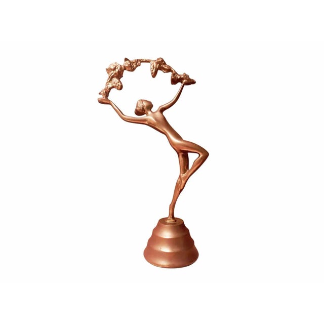 Art Deco Style Ballerina in Bronze, 1920s For Sale - Image 6 of 13