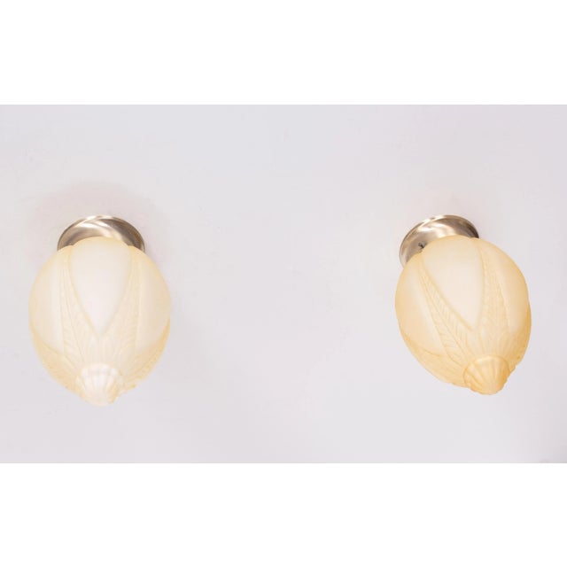 2000 - 2009 Art Deco Style Pendant Lamps, Germany, 2000, Set of 2 For Sale - Image 5 of 8
