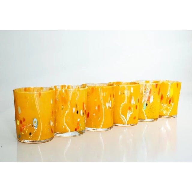 Early 21st Century La Vetreria Firenze Drinking Set by Vestidello Luke, Set of 6 For Sale - Image 5 of 12