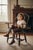 Antique Paine Furniture Co. Boston Child's Windsor Armchair With Original Rush Seat For Sale - Image 17 of 17
