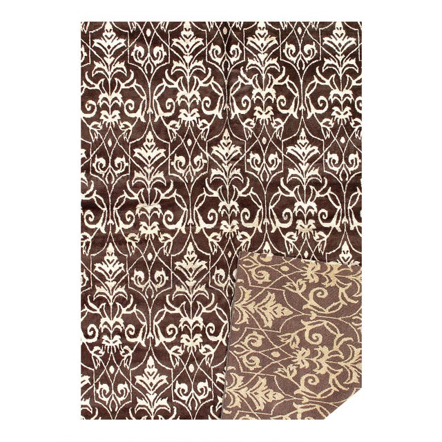 Modern Pasargad DC Beige Modern Rug For Sale - Image 3 of 3