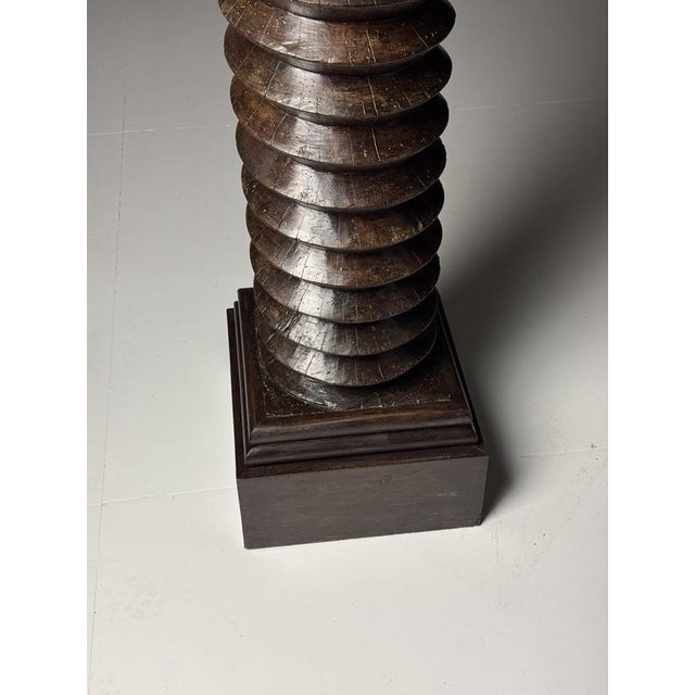 French Column Press in Wood, 1900s For Sale - Image 13 of 15