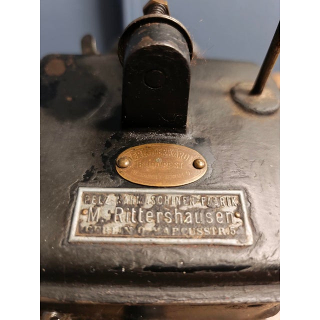 Fur Sewing Machine, 1890s For Sale - Image 13 of 18