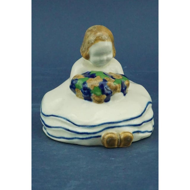 20th Century Art Deco Ceramic Sculpture depicting a Little Girl by Michael Powolny for the Wiener Keramik Manufacture, 1912, Austria For Sale - Image 9 of 18