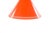 Poul Henningsen 1960s Danish Modern Orange Metal Cone-Shaped Pendant Light by Poul Henningsen For Sale - Image 4 of 10