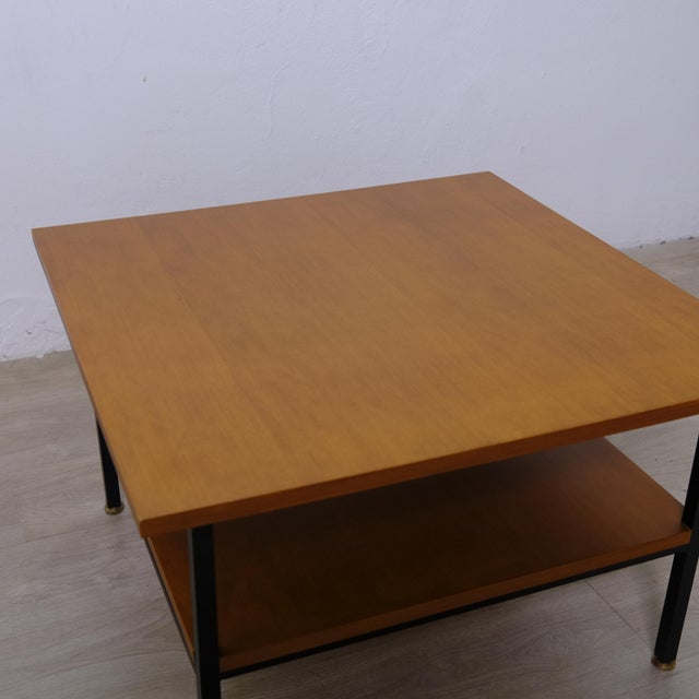 Vintage Italian Coffee Table in Wood, 1950s For Sale - Image 12 of 15