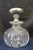 Vintage Art Deco Period Sterling & Crystal Cologne Bottle For Sale In New York - Image 6 of 11