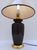 Murano Glass Table Lamp with Gold Leaf by Tommaso Barbi for Maestri Di Murano, 1970s For Sale - Image 4 of 14