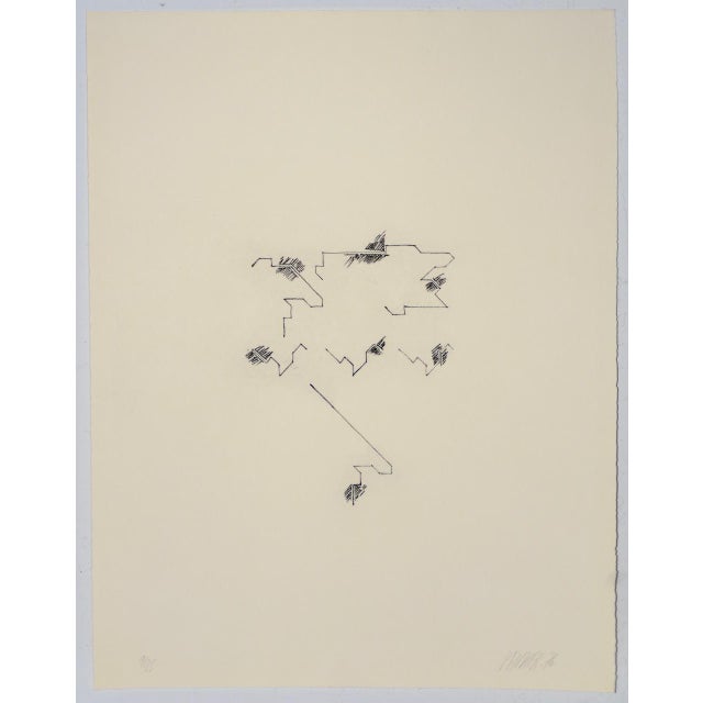 White Ferdinand Penker (Austria, 1950-2014) Early Etching C.1976 For Sale - Image 8 of 8