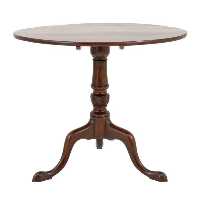 Early 19th Century George III Mahogany Tripod Table For Sale - Image 5 of 9