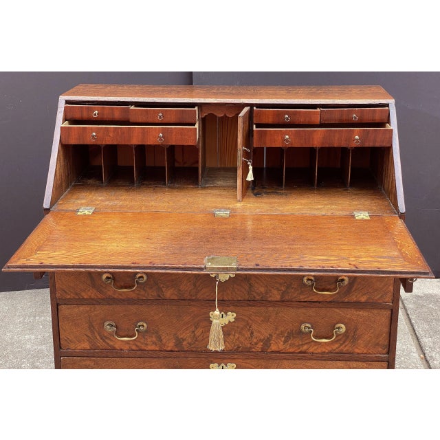 George III Bureau Desk or Secretary Chest From the 18th Century For Sale - Image 12 of 13