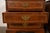 E. J. Victor Georgian Mahogany Three-Drawer Nightstands or Bachelor Chests, Newly Refinished For Sale In South Bend - Image 6 of 12