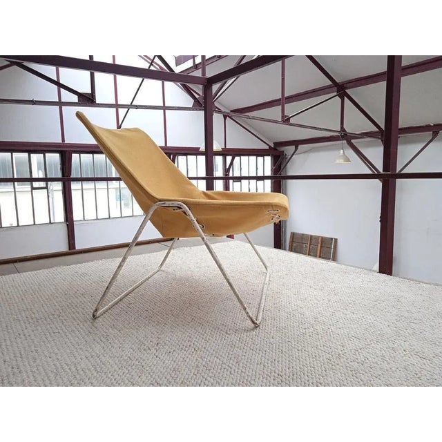 Bauhaus G1 Chair attributed to Pierre Guariche for Airborne, 950s For Sale - Image 3 of 7
