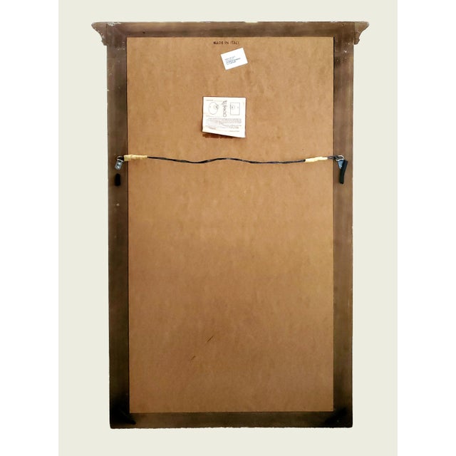 Beveled Mirror by La Barge, Italy 1960s Trumeau For Sale - Image 12 of 14