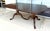 Drexel Heritage Banded Mahogany Double Pedestal Dining Table With Two Leaves For Sale - Image 9 of 17