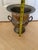 Vintage Sliver Tone Distressed Urn Champagne Bucket Ice Bucket For Sale - Image 10 of 10