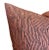 Modern Avant Linen Pillow Cover in Red, 20x20 Pillow For Sale - Image 3 of 3
