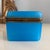 French Blue Opaline Glass Box For Sale - Image 4 of 8