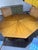 Traditional 1960s Weiman Sunburst Octagonal Dining Table and Cane-Back Chairs For Sale - Image 3 of 12
