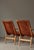 Scandinavian Modern Eva Lounge Chairs in Saddle Leather by Bruno Mathsson for Dux, 1970s, Set of 2 For Sale - Image 11 of 18