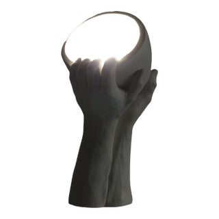 Richard Etts (B. 1941) Plaster Spot Light, Signed and Dtd. 1974 For Sale