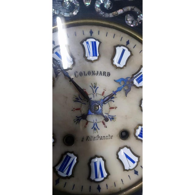 Vintage Wall Clock in Wood For Sale - Image 15 of 18