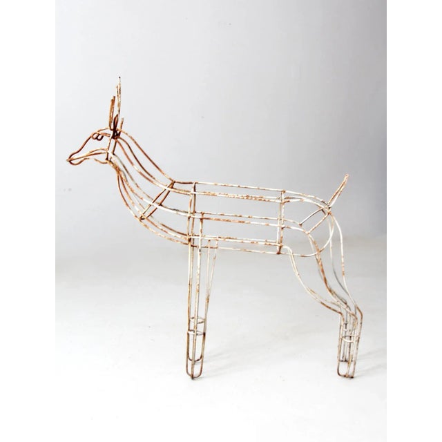 Mid Century Metal Reindeer For Sale - Image 11 of 11