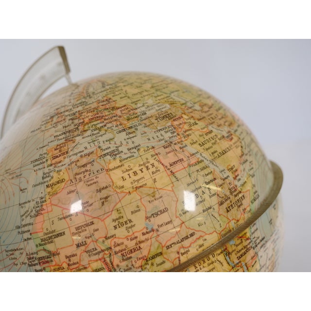 Space Age Illuminated Globe by Marco Polo for Südwest Verlag, 1970s For Sale - Image 14 of 18