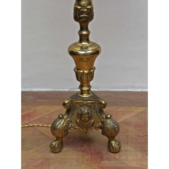 Antique Neo-Baroque Floor Lamp For Sale - Image 4 of 13