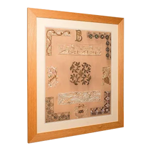 1915s Antique Embroidery Technique Sampler