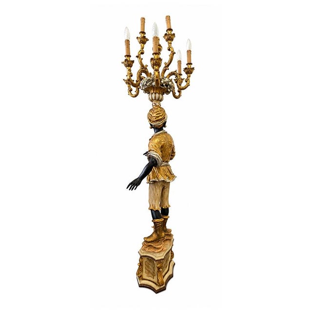 6-Light Floor Lamp from Moretto Veneziano, 1980s For Sale - Image 4 of 6