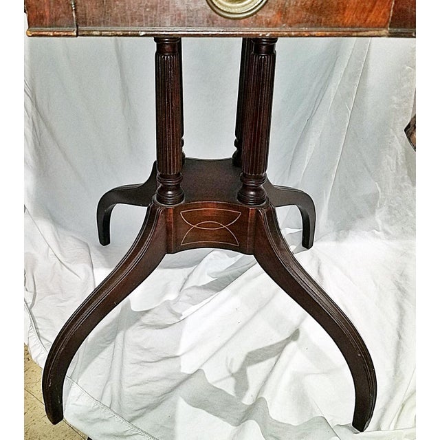 1930-40s Mahogany End Tables, 2 Available For Sale - Image 4 of 12