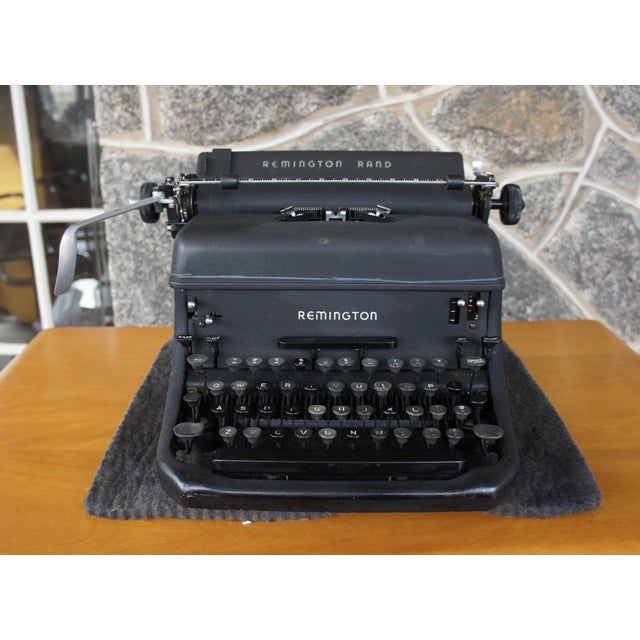 Remington Rand Model 17/KMC Typewriter Chairish