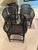 2020s Helena Counter Stool Charcoal Wicker by Made Goods For Sale - Image 5 of 5