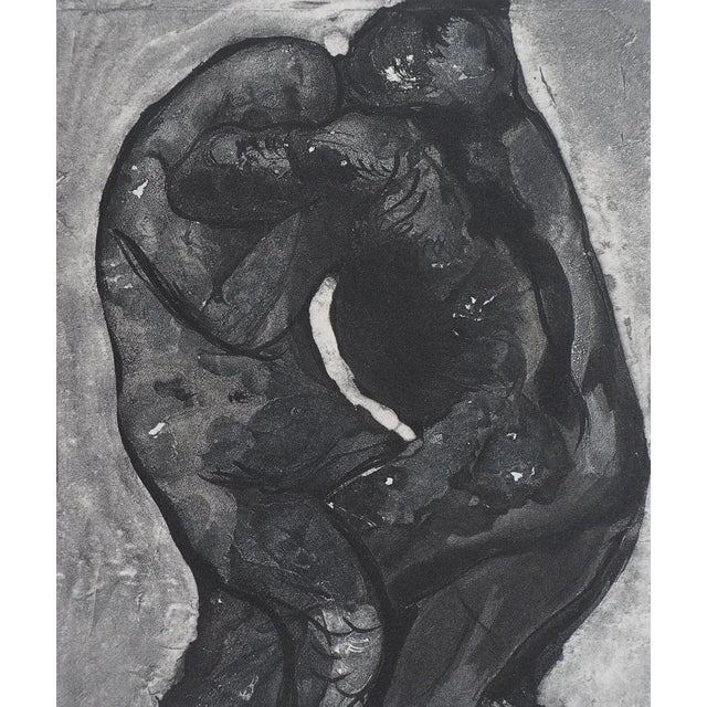 After Auguste Rodin, Transmutation of Man and Reptile, 19th Century, Engraving For Sale - Image 3 of 6