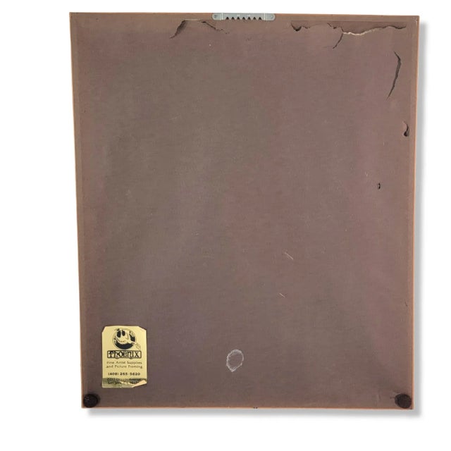 Harbor Boat Seascape Watercolor Painting Attributed to Ray Prosser For Sale - Image 10 of 11