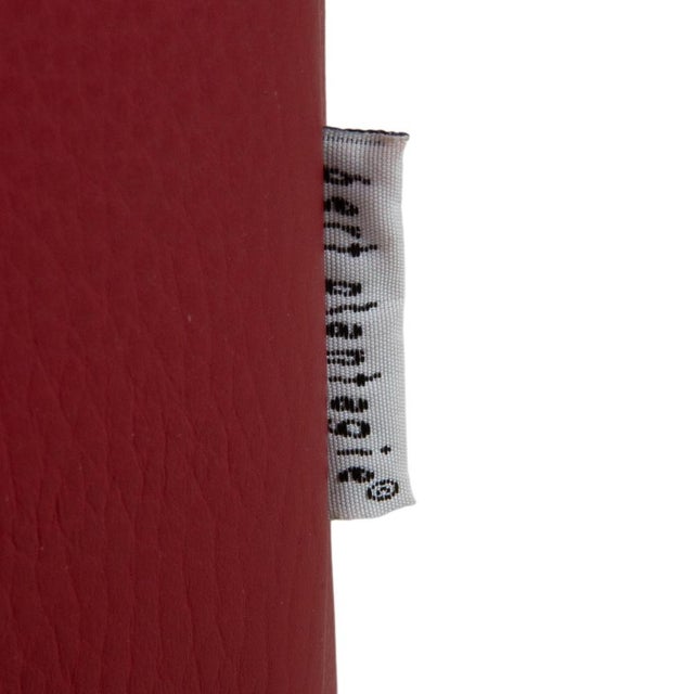 Arc-E Dining Chairs in Red Leather from Bert Plantagie, Set of 4 For Sale - Image 9 of 14