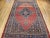 Traditional 19th Century Persian Bidjar Rug, Geometric Pattern, Handwoven Wool, Red & French Blue, 8’ X 12’ For Sale - Image 3 of 11