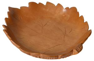 Italian Maple Leaf Centerpiece by Aldo Tura for Macabo, 1950s