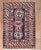 Late 19th Century Antique Zabihi Collection Caucasian Baku Khila Rug - 3'6" x 4'9" For Sale - Image 5 of 9