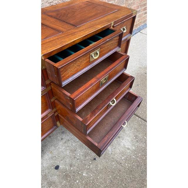 Wood 1970s M Hayat & Bross Chest of Drawers For Sale - Image 7 of 13