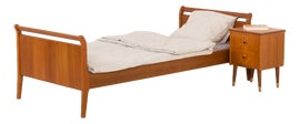 Example of Mid-Century Modern Teak Beds