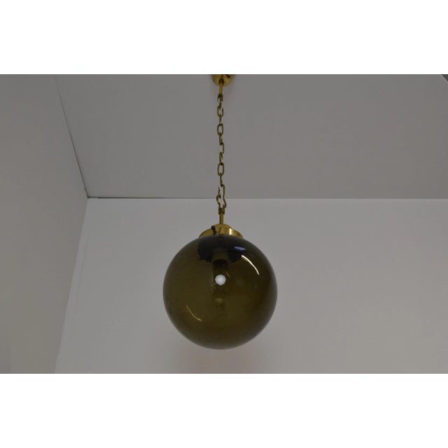 Mid-Century Pendant Lamp from Kamenicky Senov, 1960s For Sale - Image 4 of 13