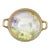 Antique Nippon Morimora Hand Painted Flowers & Ducks Coral Porcelain Bowl (B) For Sale