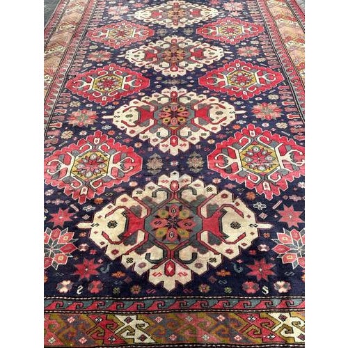 Vintage Caucasian Azerbaijan Rug, 1950s For Sale - Image 14 of 18