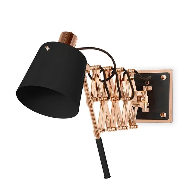 Metal Pastorius Wall Light by Delightfull For Sale - Image 7 of 7
