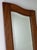 Measurements: high- 156 width- 38 lot number - 3117 mirror in average condition mirror was part of wardrobe