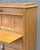 Antique Swedish Biedermeier Natural Pine Drop Front Desk With Drawers and Keys For Sale - Image 4 of 17